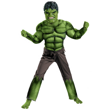 boys deluxe hulk costume